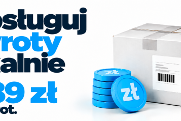 Obsługuj zwroty lokalnie od 3,89 zł za zwrot.